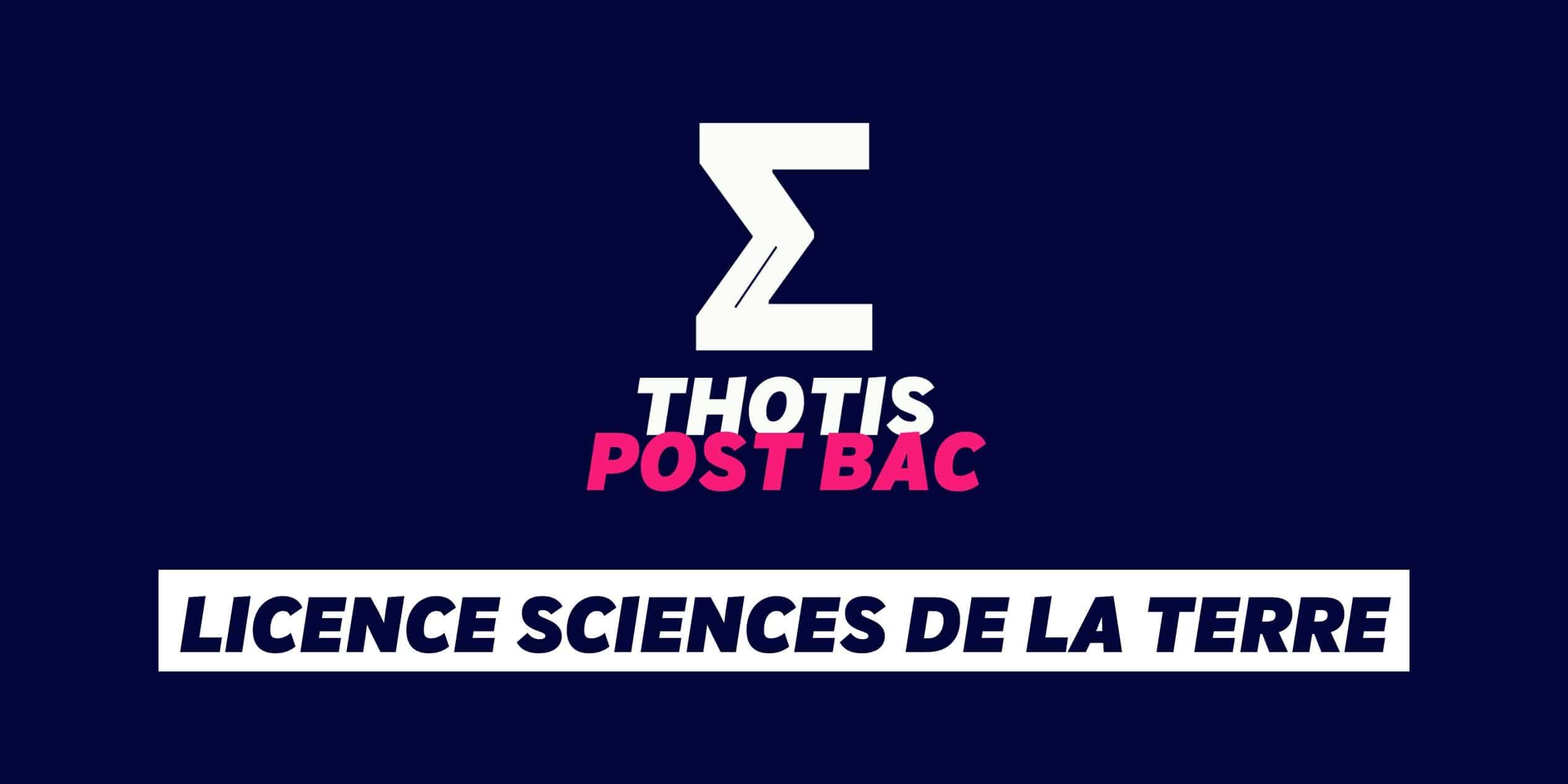 licence Sciences de la Terre licence Sciences de la Terre