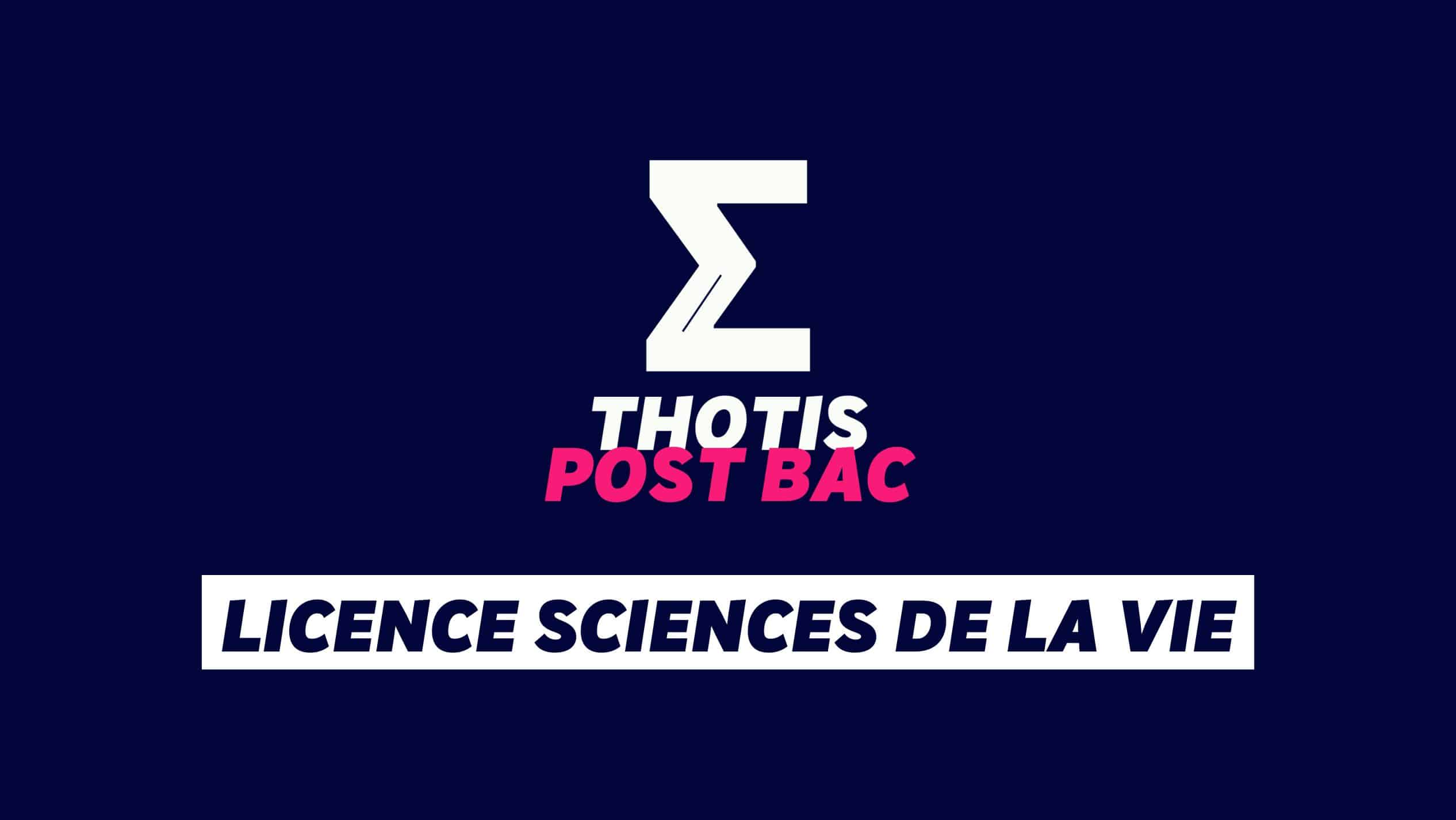 Licence Sciences de la Vie