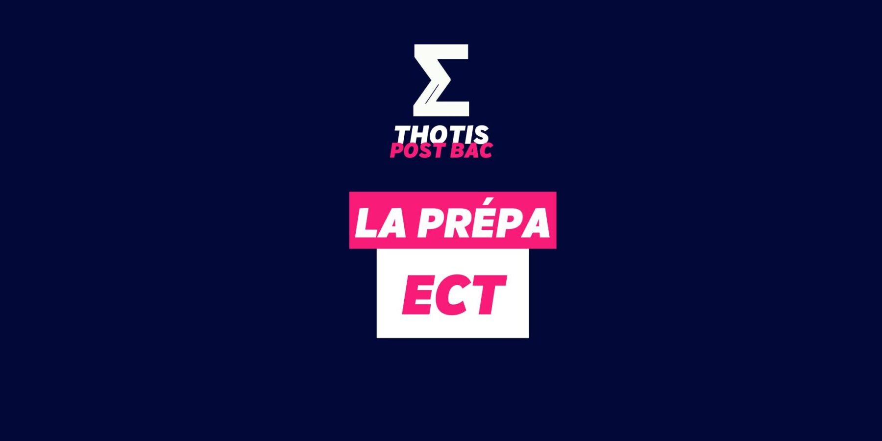 La prépa ECT La prépa ECT