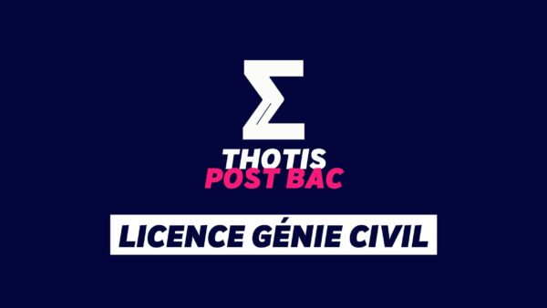 La licence Génie Civil La licence Génie Civil