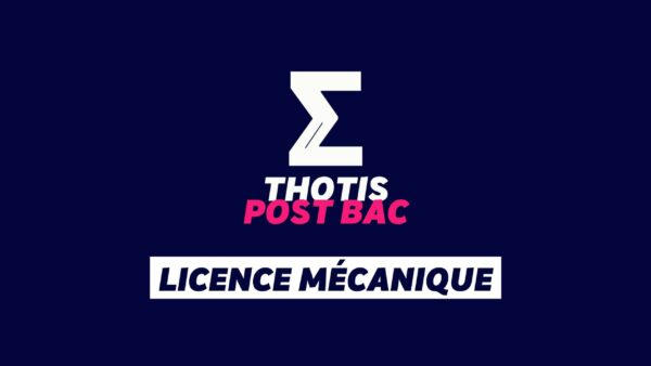 La licence Mécanique