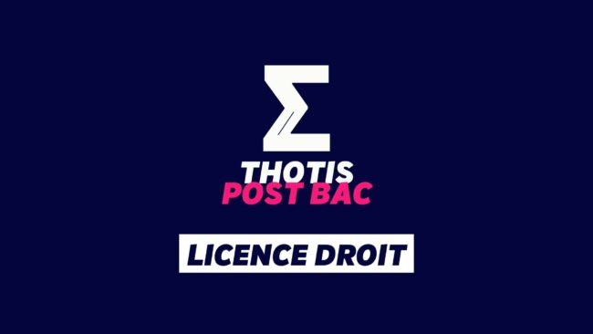 Licence droit