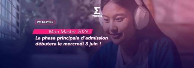 Résultat Mon Master 2025-2
