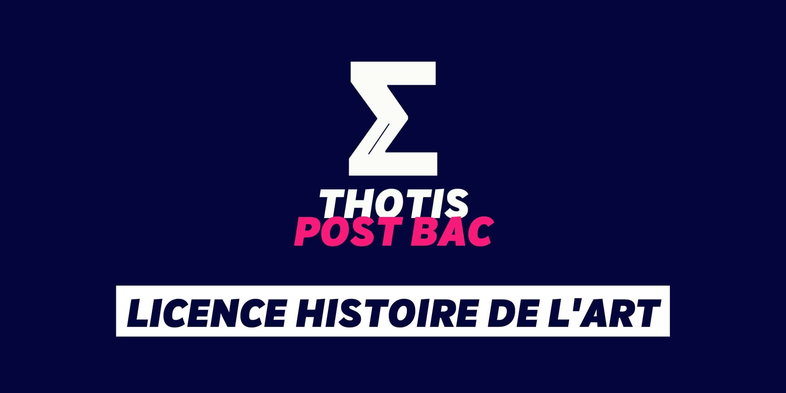 Llicence Histoire de l'Art