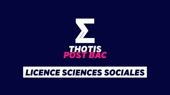 Licence Sciences sociales