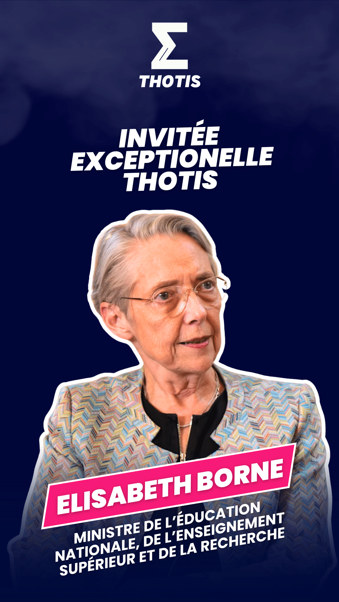 Invités Thotis : Elisabeth Borne