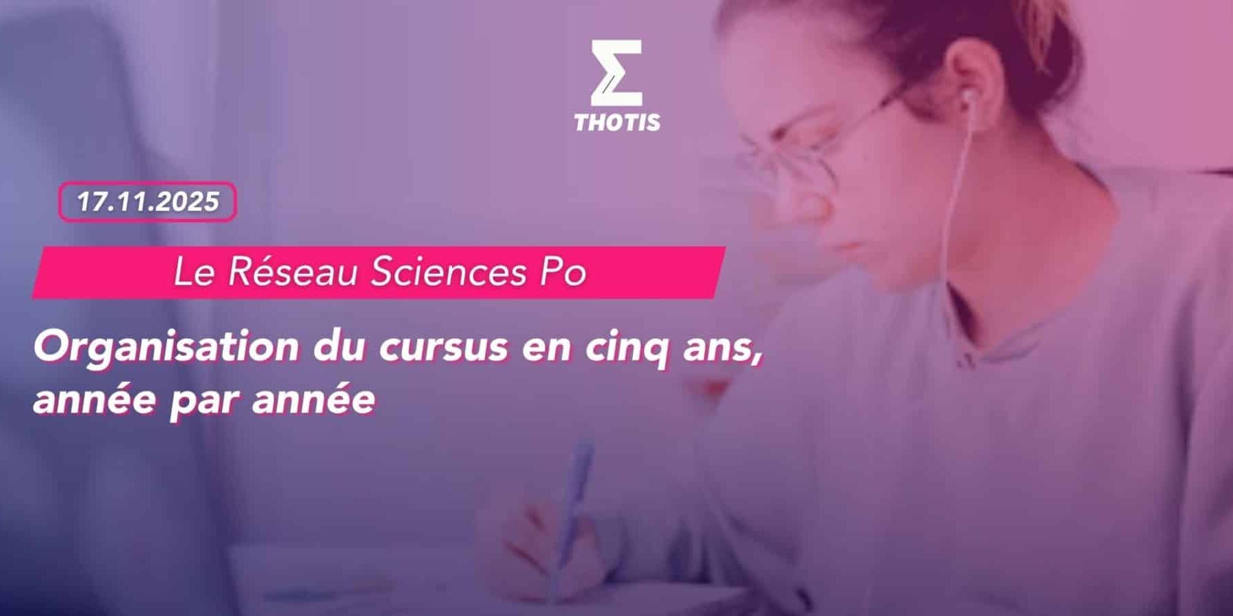Le Réseau Sciences Po Organisation du cursus en cinq ans, année par année