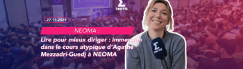 Lire pour mieux diriger immersion dans un cours atypique à NEOMA avec Agathe Mezzadri Guedj