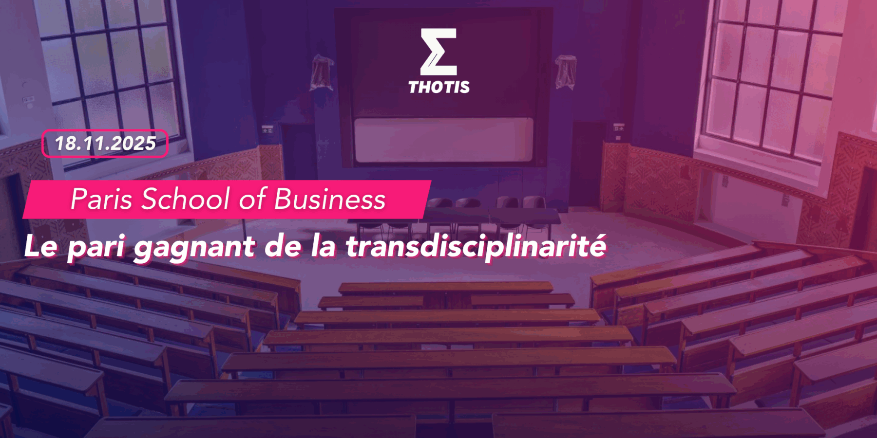 PSB Le pari gagnant de la transdisciplinarité