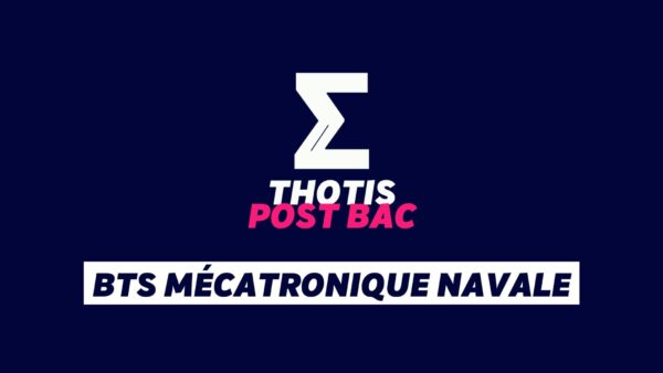 BTS Mécatronique Navale