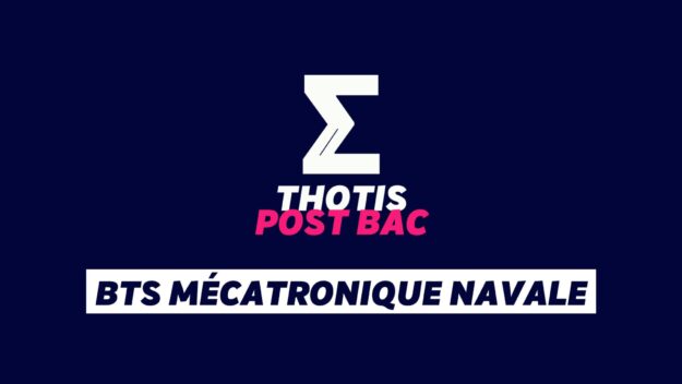 BTS Mécatronique Navale