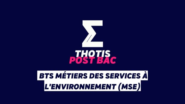 BTS Métiers des services à l'environnement (MSE)