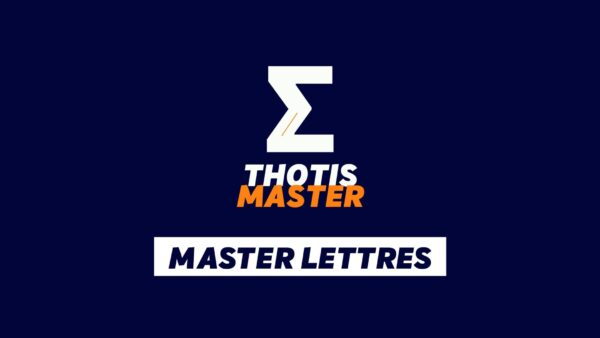 Master Lettres Master Lettres
