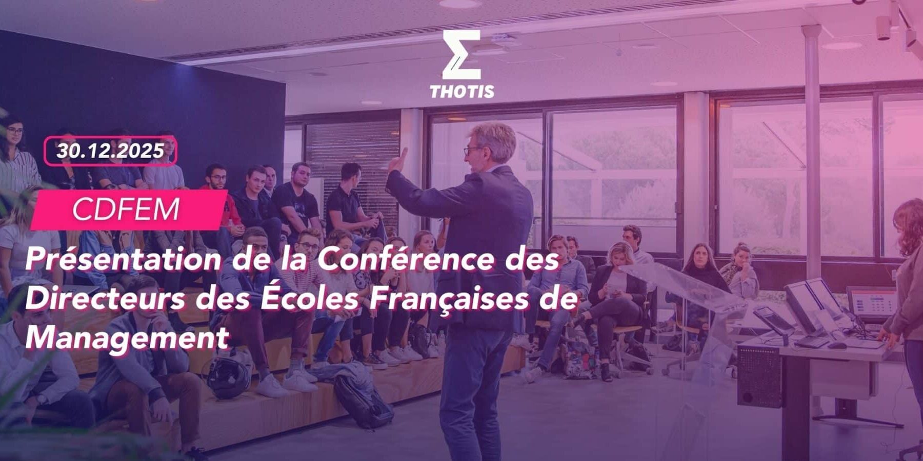 Présentation de la Conférence des Directeurs des Écoles Françaises de Management