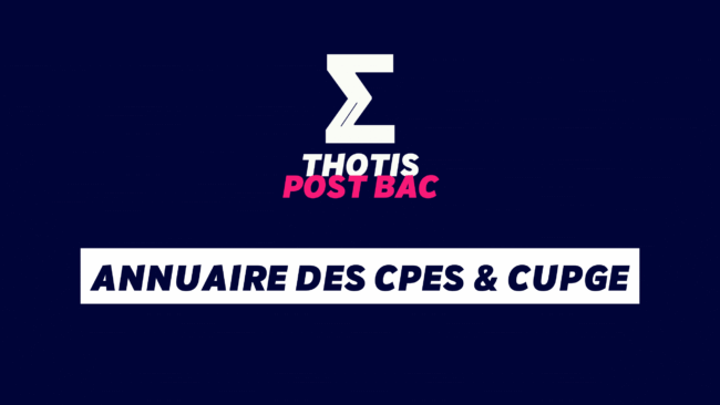Annuaire des CPES & CUPGE (1)