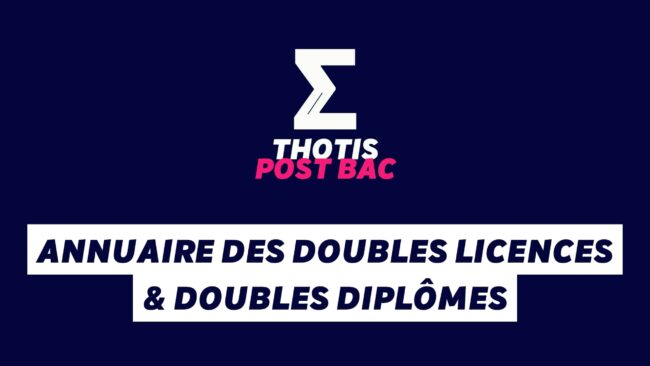 Annuaire des doubles licences & doubles diplômes