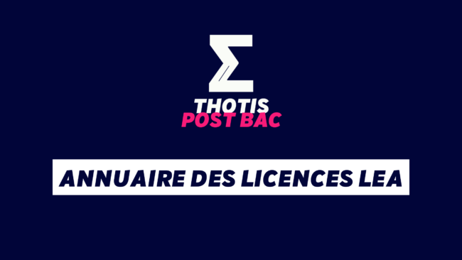 Annuaire des licences LEA