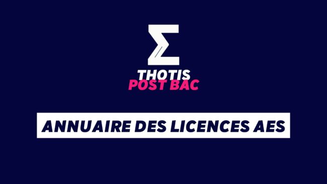 Annuaire des licences aes