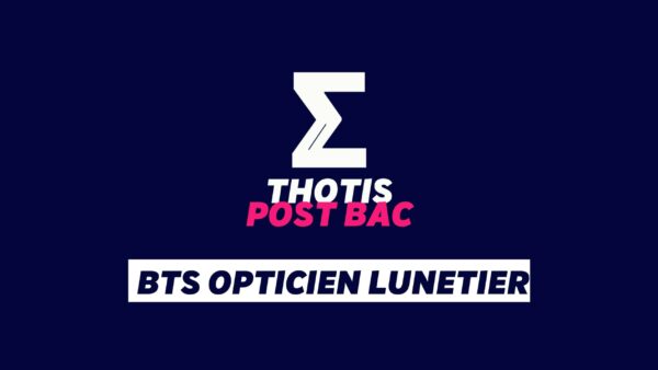 BTS Opticien lunetier