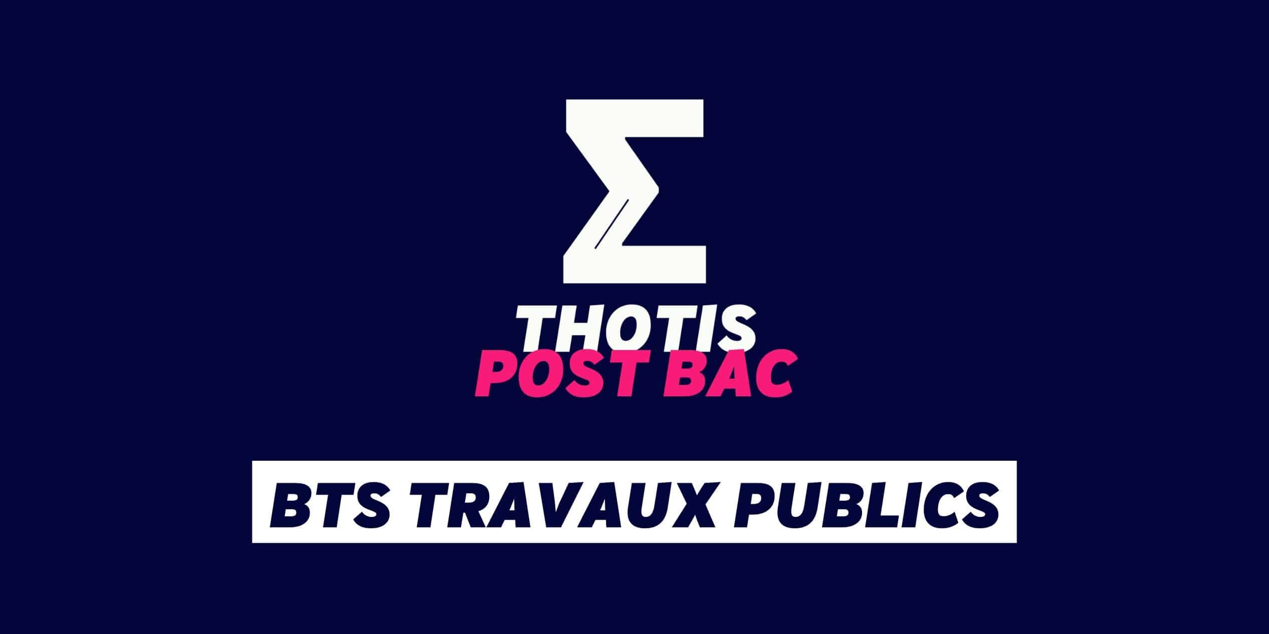 BTS Travaux Publics