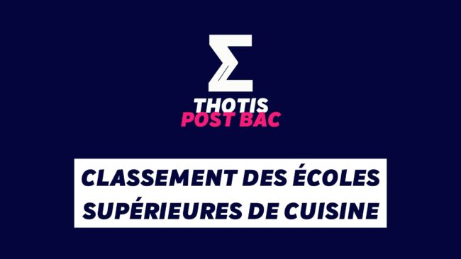 Classement des Écoles supérieures de Cuisine