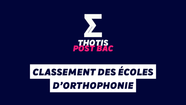 Classement des écoles d’orthophonie