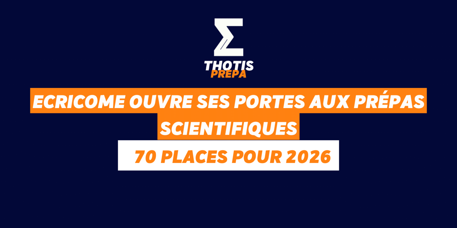 ECRICOME ouvre ses portes aux prépas scientifiques