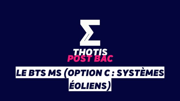 Le BTS MS option C systemes eoliens