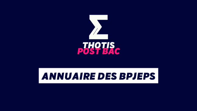 THOTIS Annuaire des BPJEPS THOTIS Annuaire des BPJEPS