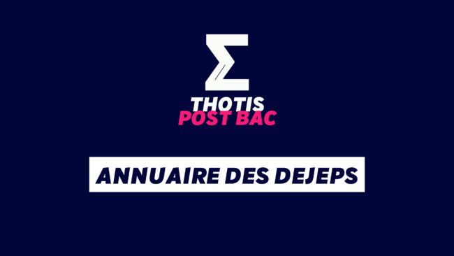 THOTIS Annuaire des DEJEPS