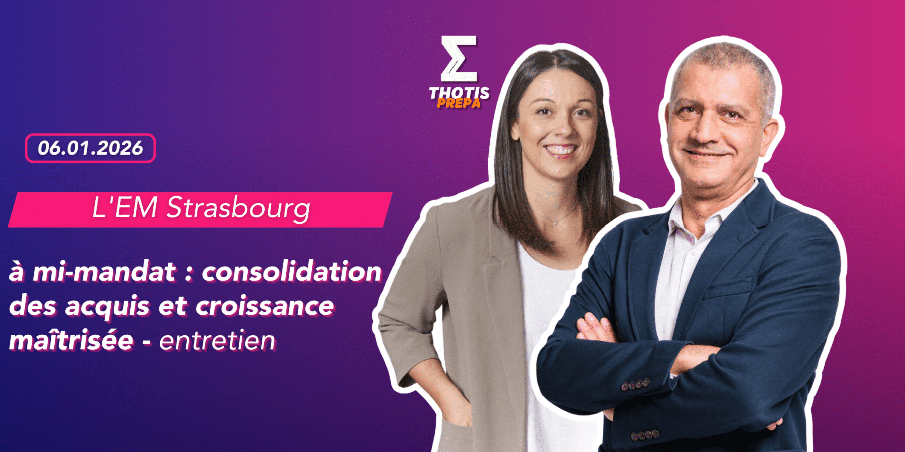 V1L’EM Strasbourg à mi-mandat consolidation des acquis et croissance maîtrisée