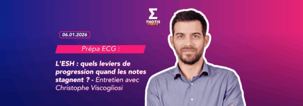 V2PRÉPA ECG ESH C.V leviers de progression