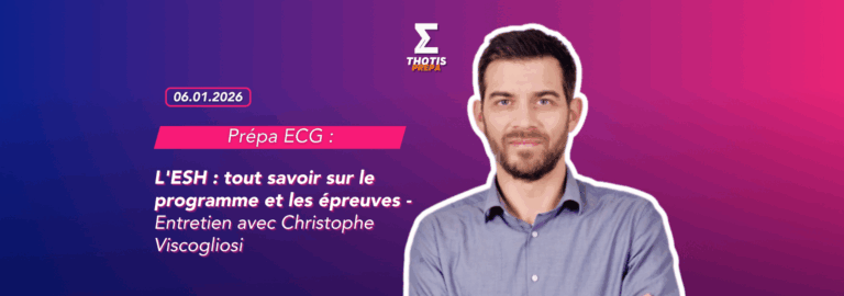 V3PRÉPA ECG ESH C.V – programme ESH