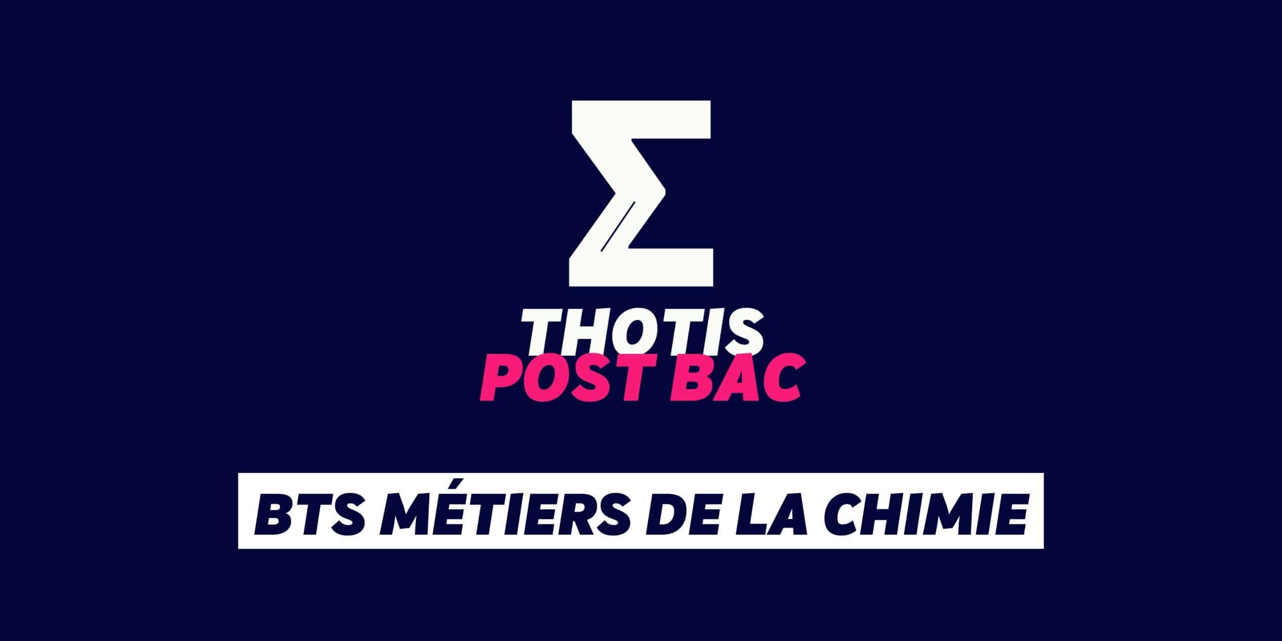 BTS Métiers de la chimie BTS Métiers de la chimie
