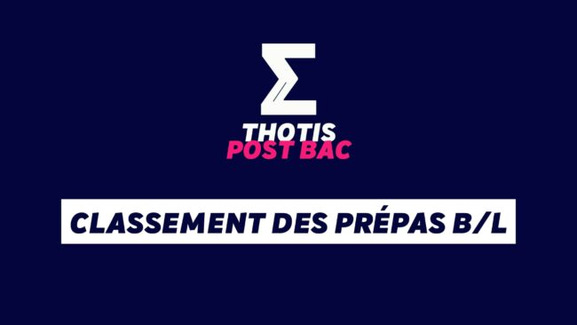 Classement des prépas B/L