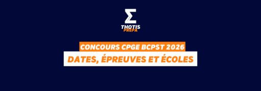 Concours CPGE BCPST Dates, épreuves et écoles