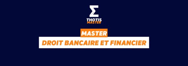 Master Droit Bancaire et Financier