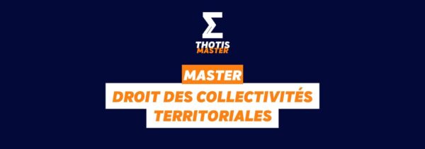 Master Droit des collectivités territoriales