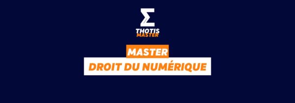 Master droit du numérique Master droit du numérique