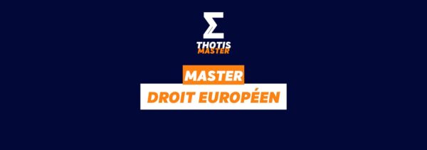 Master droit européen
