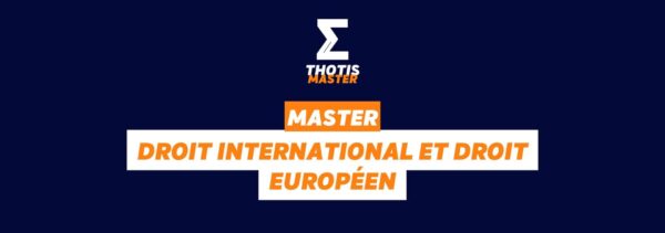 Master droit international et droit européen