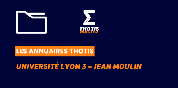 Annuaire Université Lyon 3 – Jean Moulin