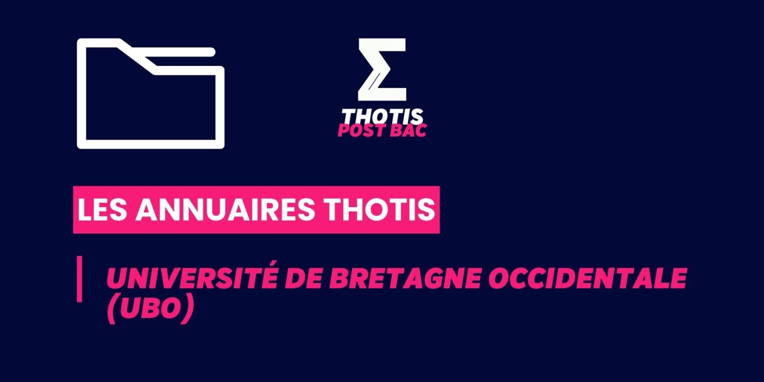 Annuaires Thotis – Université de Bretagne Occidentale (UBO) Annuaires Thotis - Université de Bretagne Occidentale (UBO)