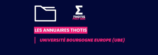 Annuaires thotis - Université Bourgogne Europe (UBE)