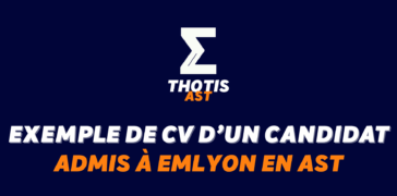 Exemple de CV d’un étudiant admis à emlyon en AST Exemple de CV d’un étudiant admis à emlyon en AST