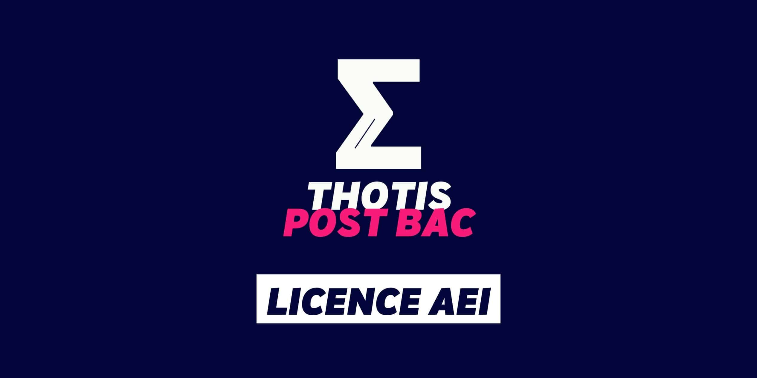 licence AEI licence AEI