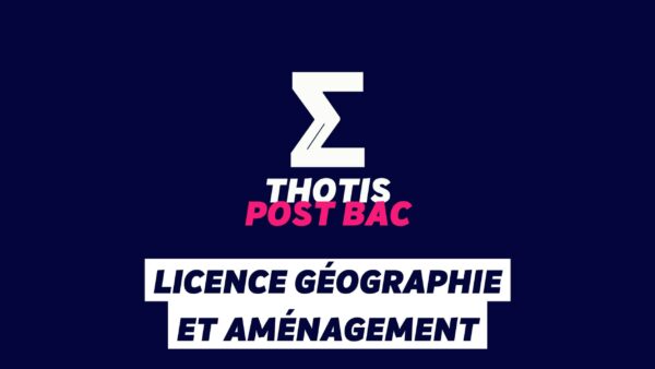 Licence Géographie et aménagement