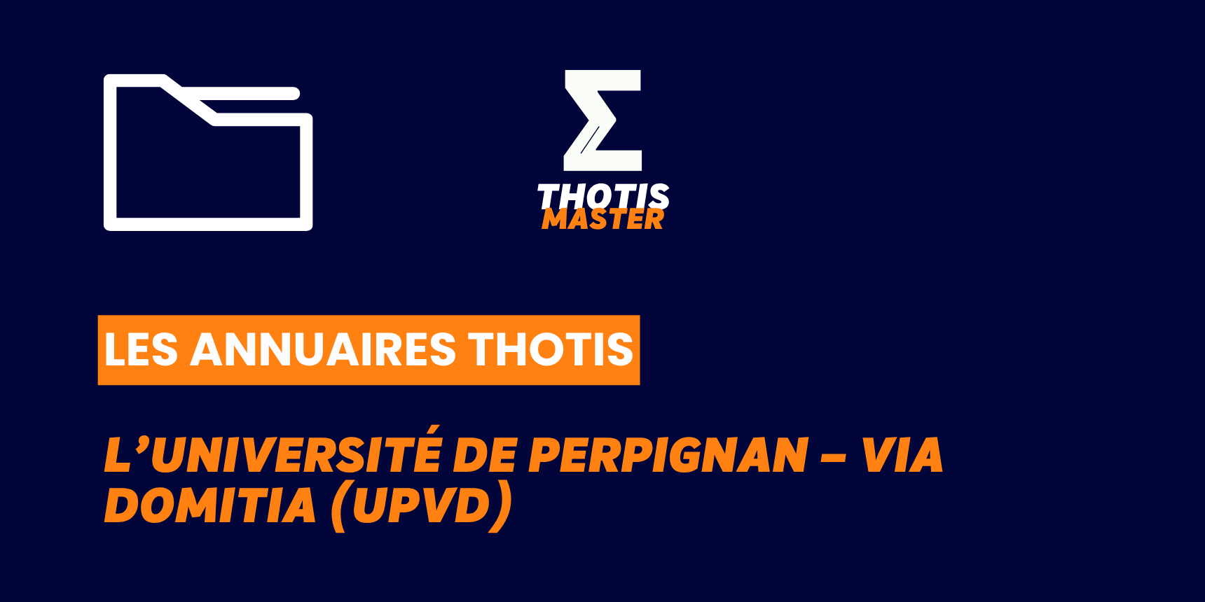 Annuaire l'Université de Perpignan – Via Domitia (UPVD)