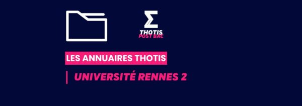 Annuaires Thotis - Université Rennes 2