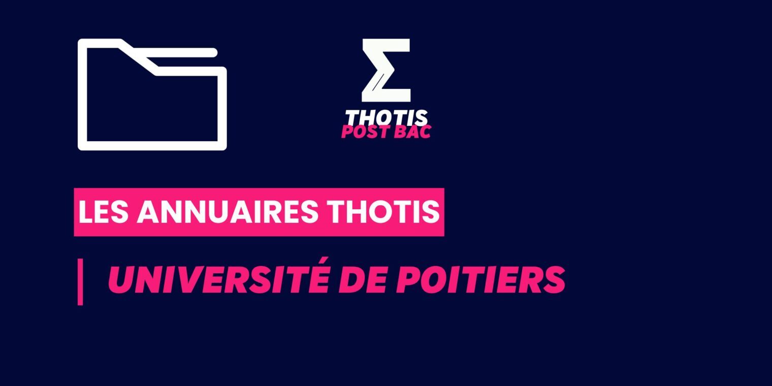 Annuaires Thotis - Université de Poitiers